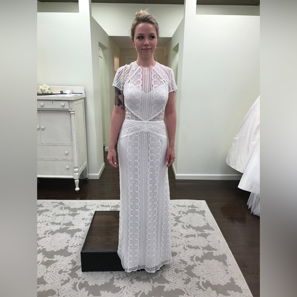 Never worn, unaltered W. Too Lenora gown. - Picture 7 of 8